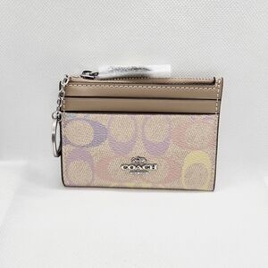 Coach Multicolor Card Holder